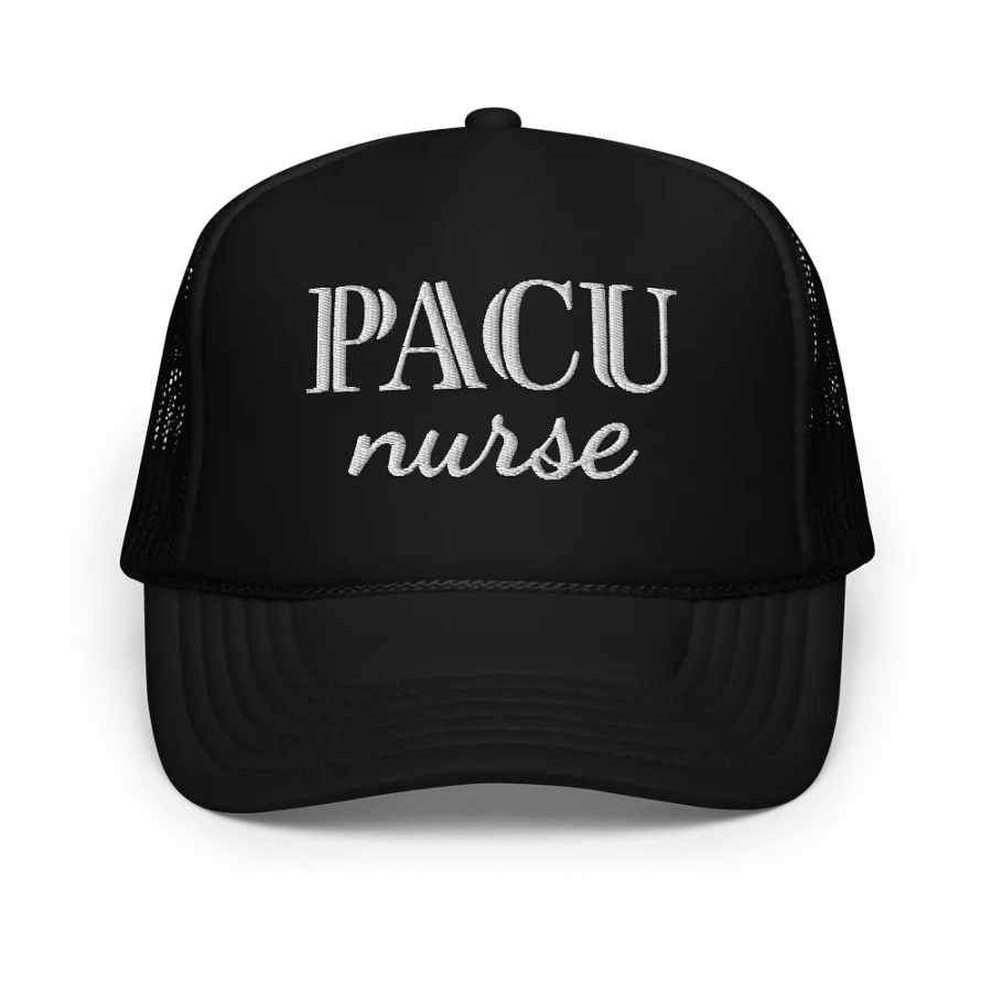 Pacu Nurse - Embroidered Trucker Cap Hat product image (1)