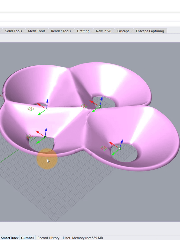 Voronoi Cells Manipulation Grasshopper Rhino Files Download product image (1)