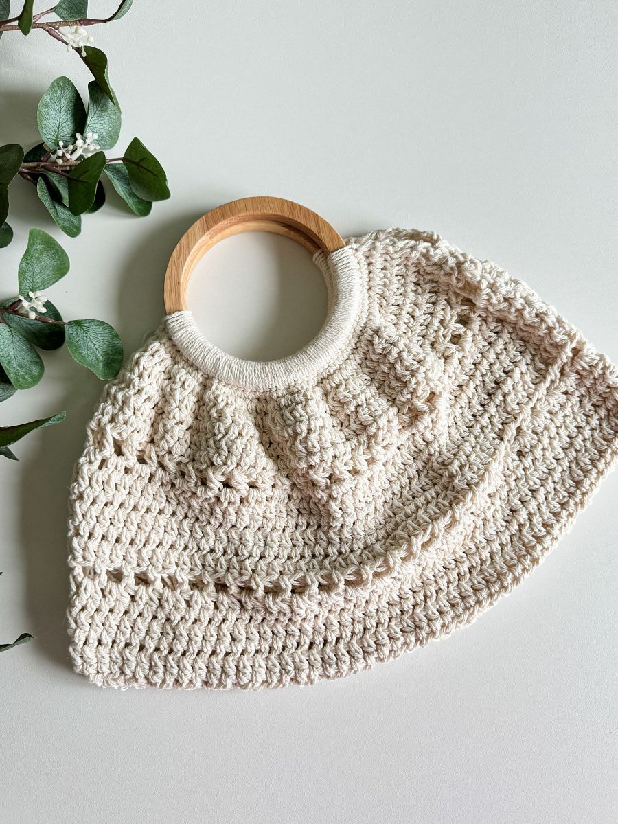 Round Handle Purse Crochet Pattern product image (4)
