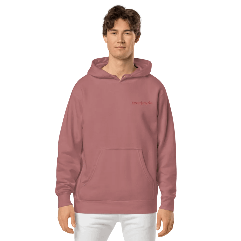 TEEEJAY94 IND TR CO. HOODIE (MAROON) product image (2)
