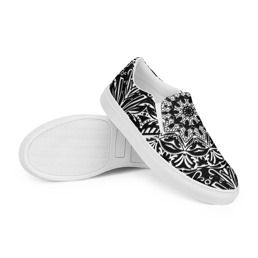 Floral Symmetry Slip-Ons product image (3)