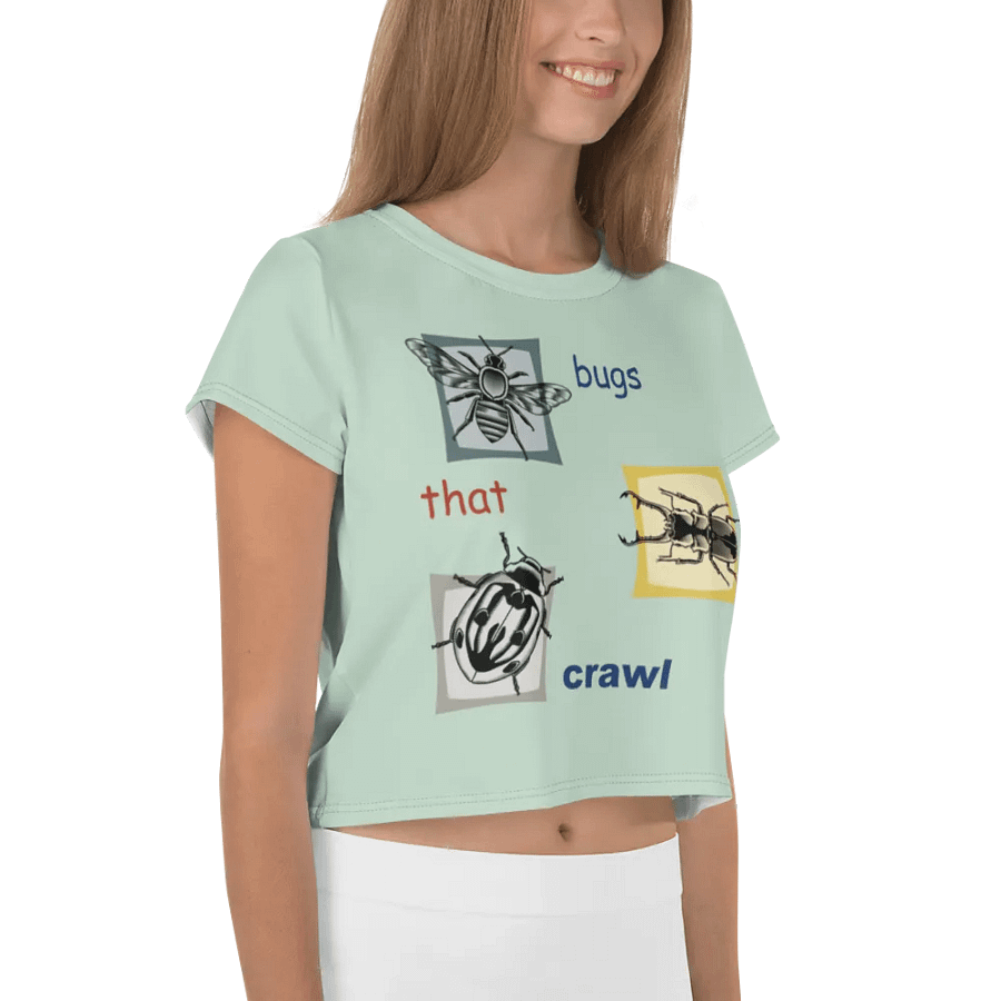 Bugs That Crawl crop tee product image (5)