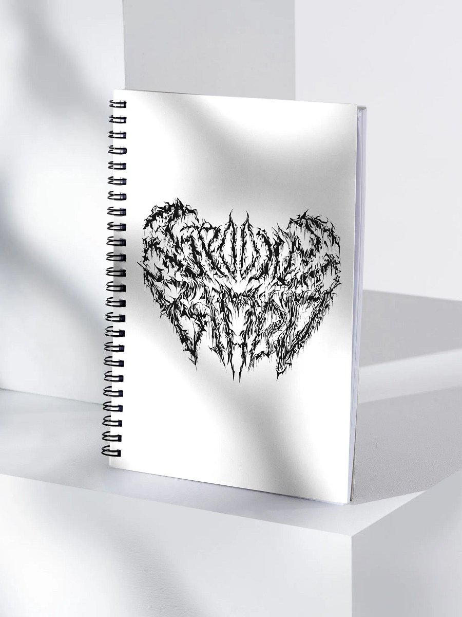 Death Metal Logo Notebook product image (4)