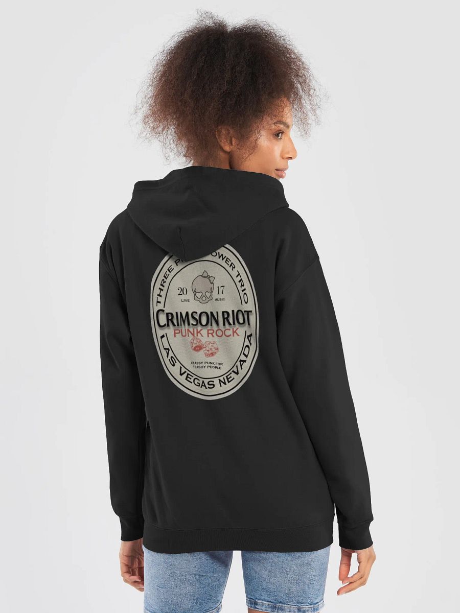 CRIMSON RIOT - BEER LOGO HOODIE product image (3)