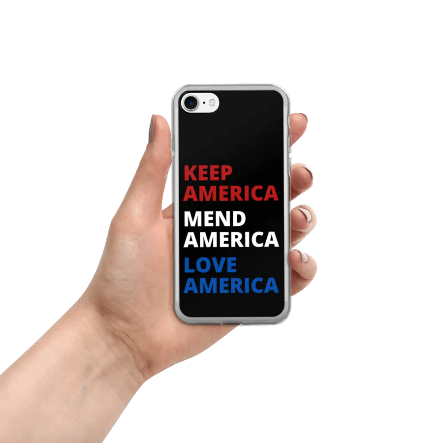 KAMALA Keep Mend Love America iPhone® Case product image (7)