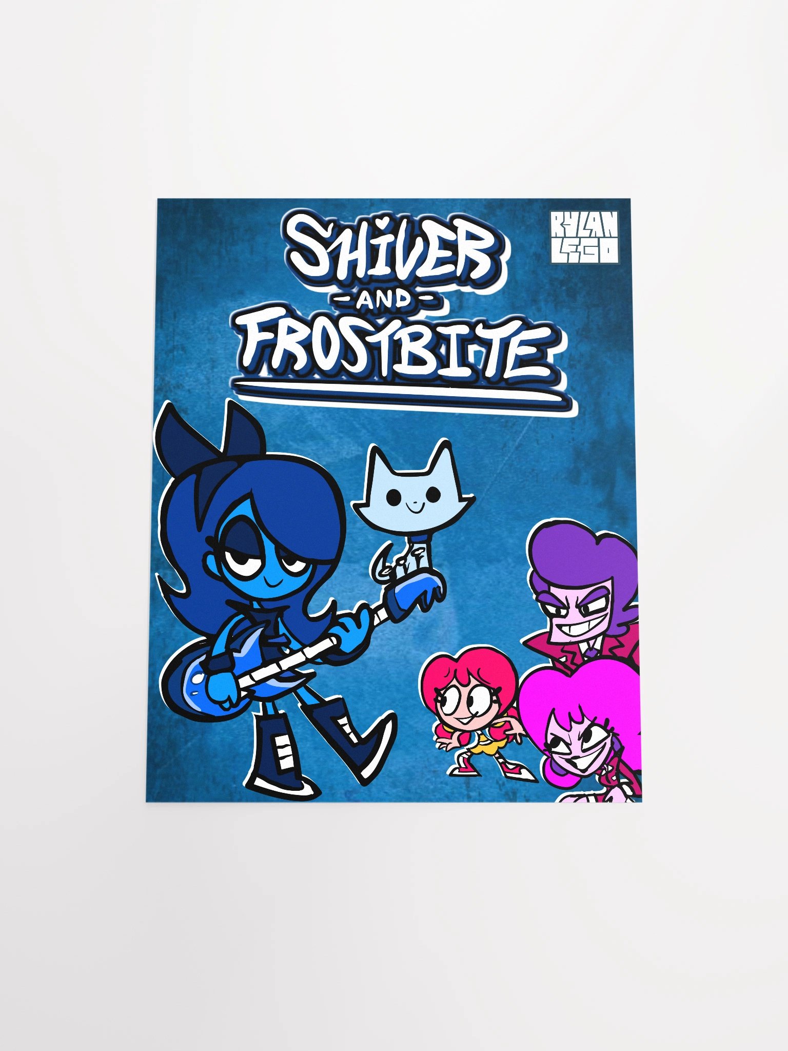 Shiver and Frostbite - "The Full Cast" Poster product image (7)