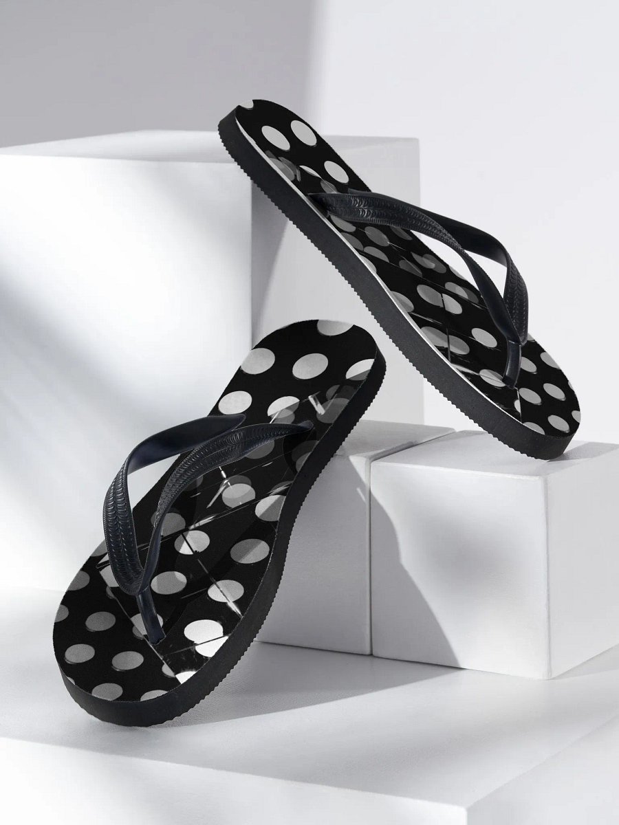Flip Flop Cube Design Slipper Unique Design. product image (2)
