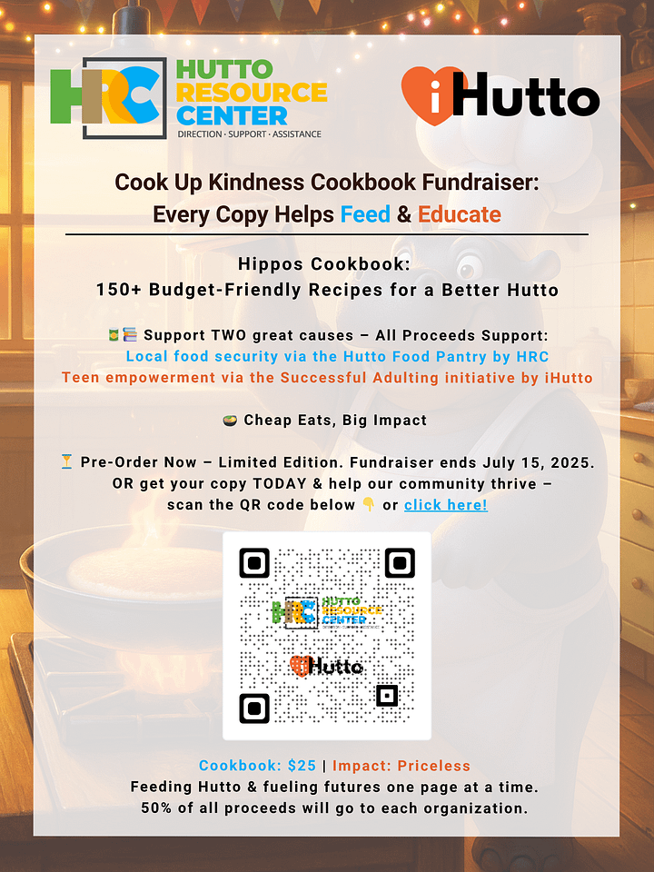 Pre-Order Print Copy of Hippo Cookbook: Hippos Cookbook: Cheap and Easy Recipes - HRC and iHutto Fundraiser product image (2)