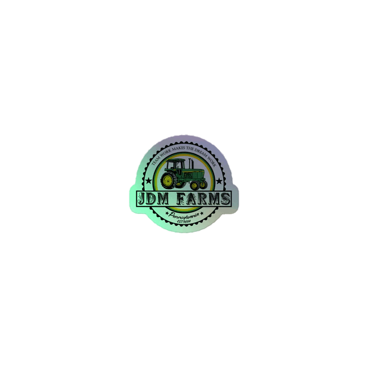 Holographic Tractor Delight Sticker Sheet product image (1)