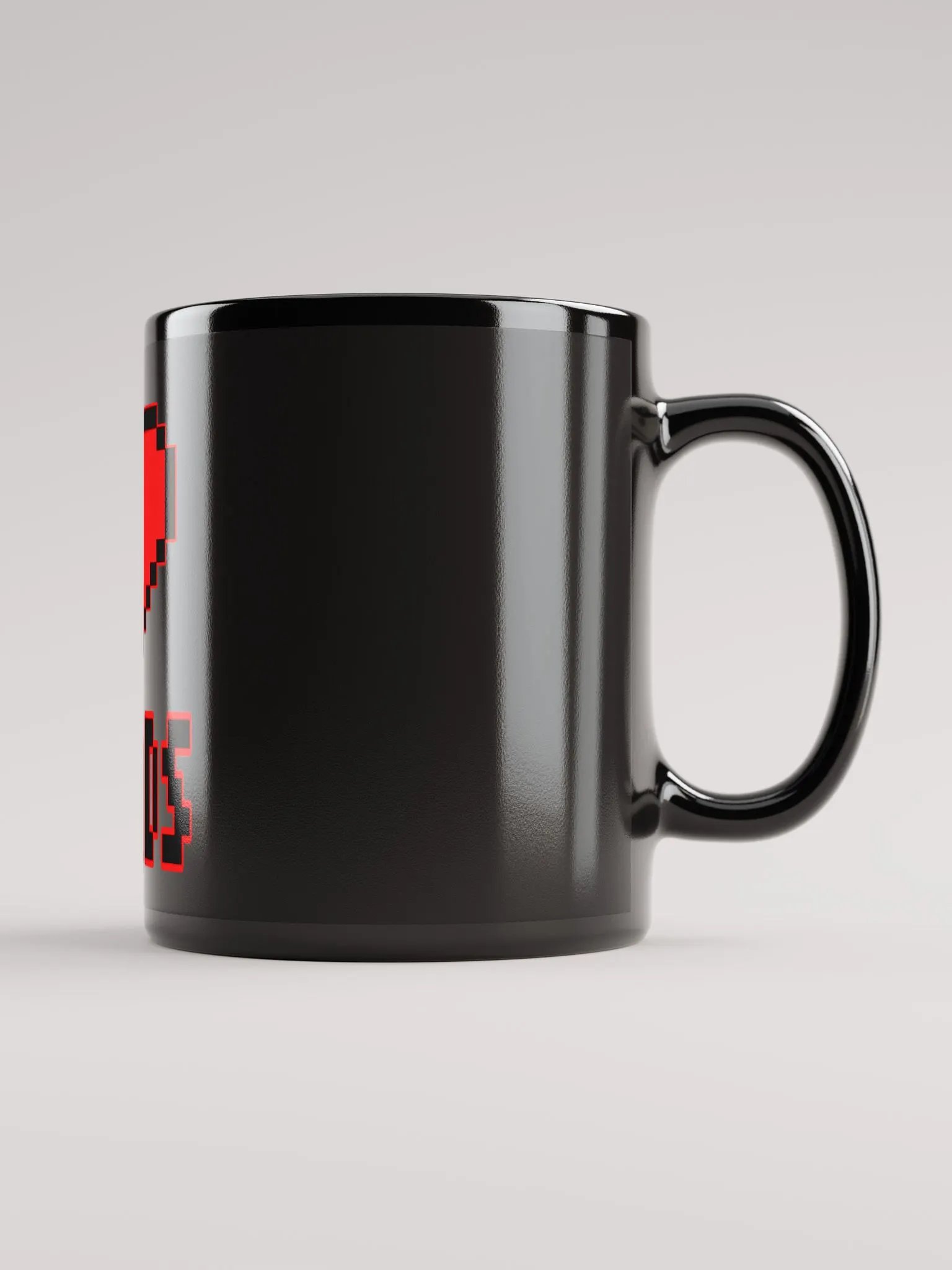 I Heart Perler Bead 2 Dark Mug product image (3)