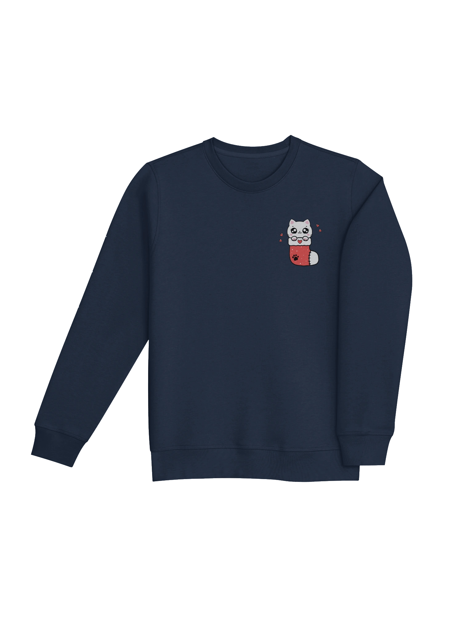 Cozy Christmas Cat Sweatshirt product image (6)