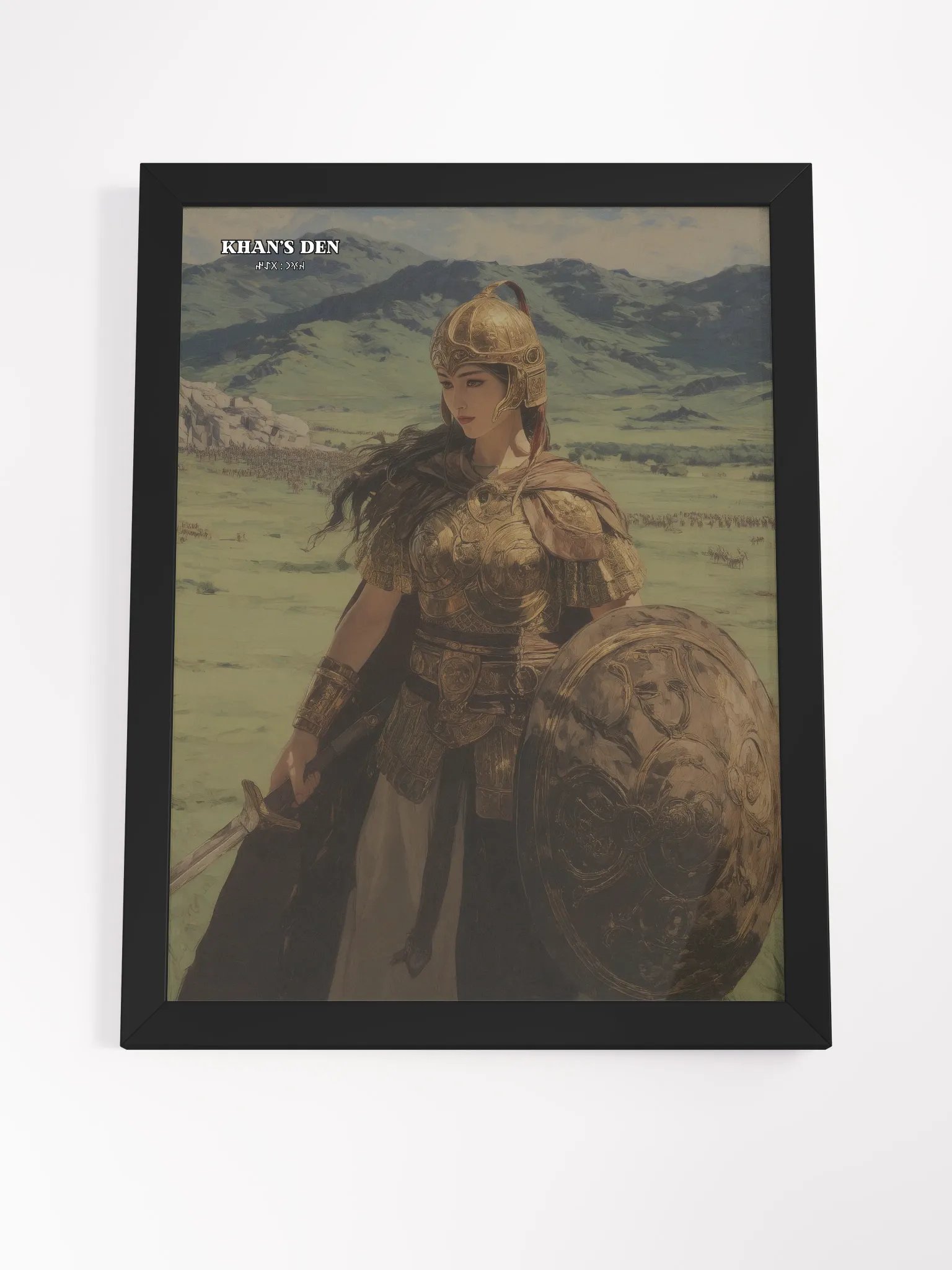 "Daughter of the Steppe" – Framed Art Print product image (11)