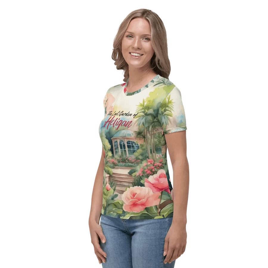 The Lost Garden of Heligan All Over Print T-shirt product image (2)