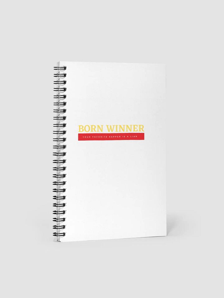 BORN WINNER NOTE PAD product image (1)