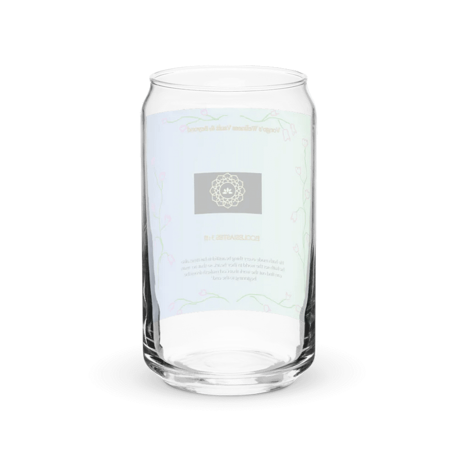 Ecclesiastes Can-Shaped Glass product image (38)