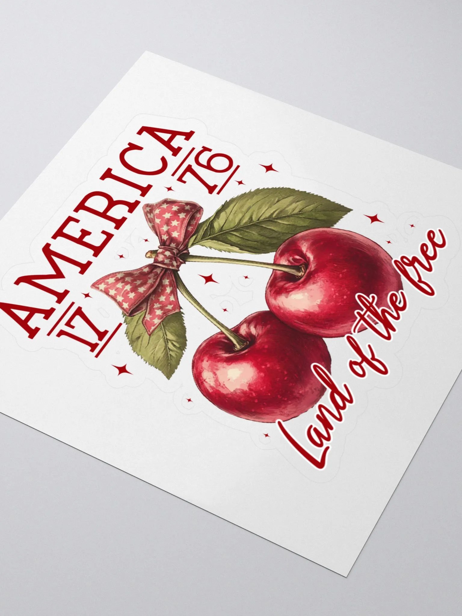 Sweet America Kiss Cut Stickers product image (4)