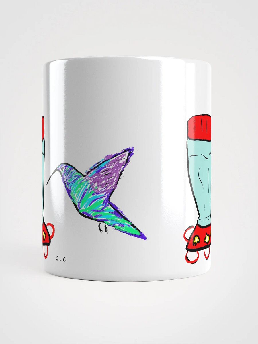 Hummingbird mug - White product image (5)