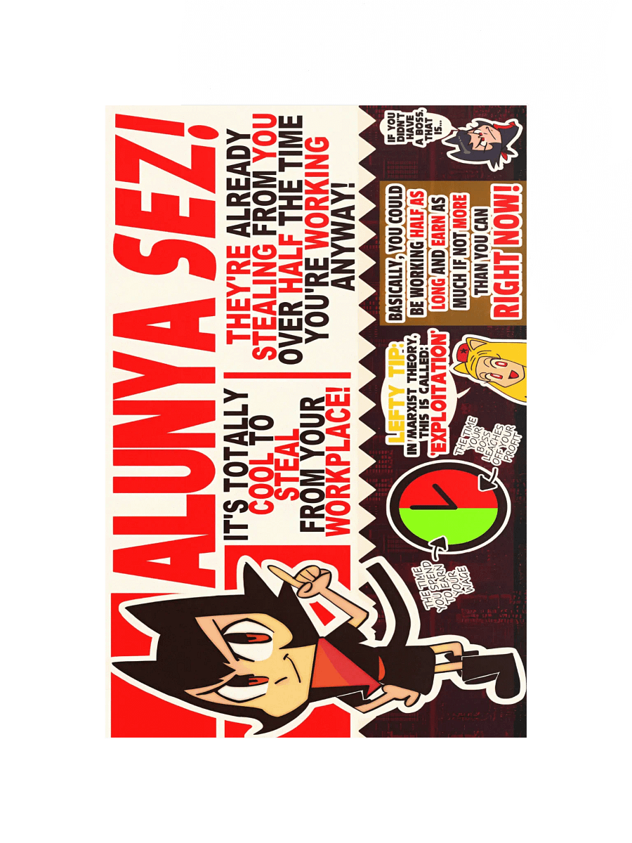 Alunya and Rodina - “Alunya Sez!” Poster product image (4)