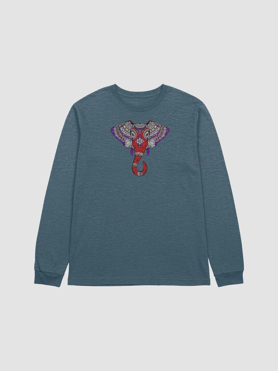 Indian Elephant LS T-shirt product image (2)