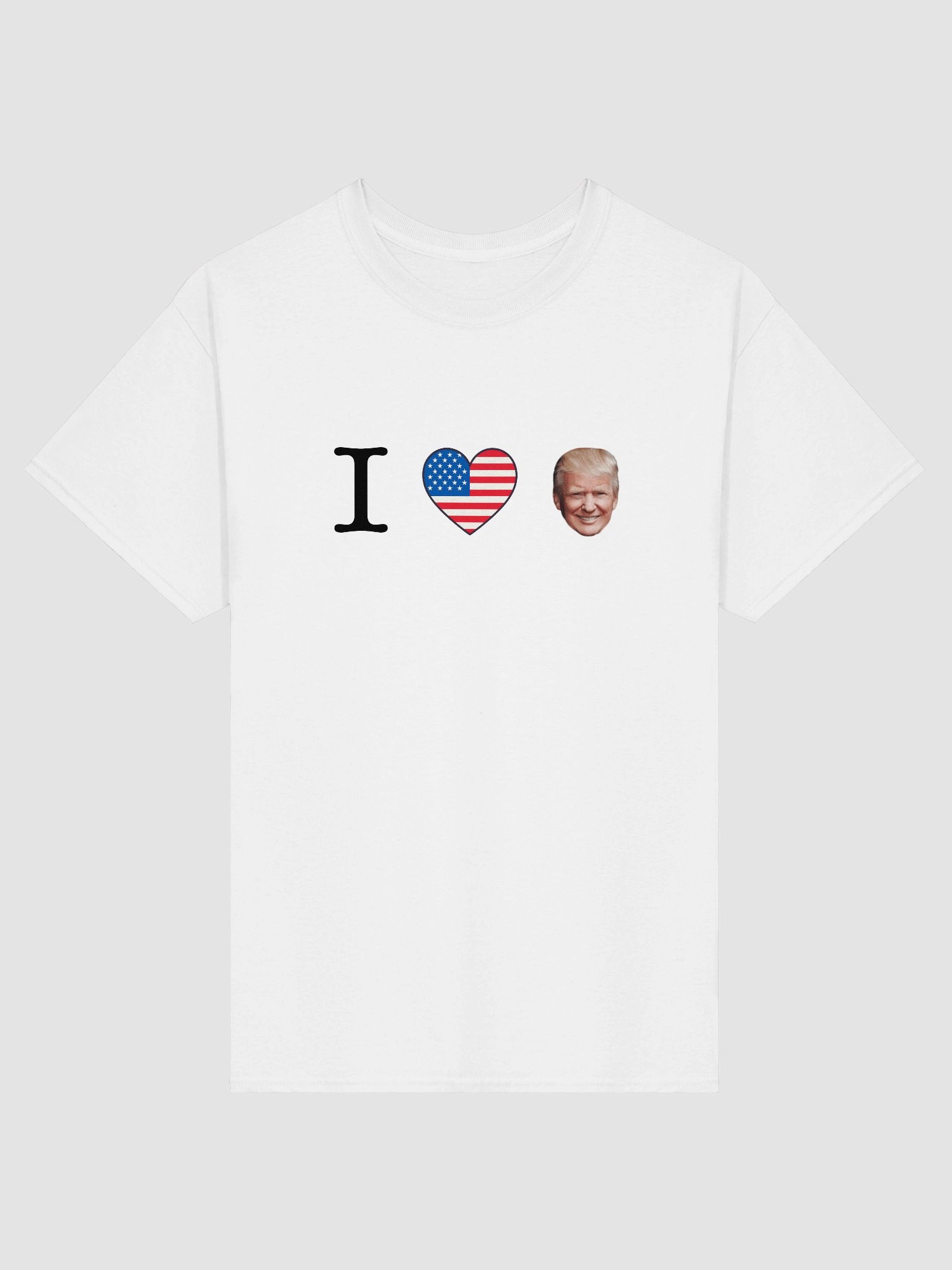 I HEART TRUMP SHIRT (WHITE) product image (1)