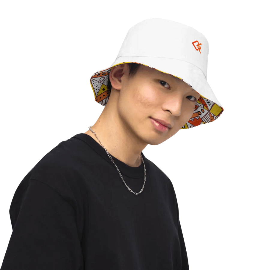 Vibrant Geometric Reversible Bucket Hat product image (10)