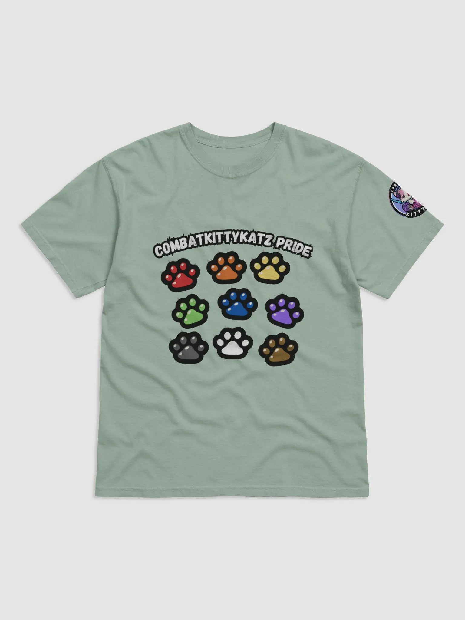 CombatKittyKat Pride T-shirt product image (3)
