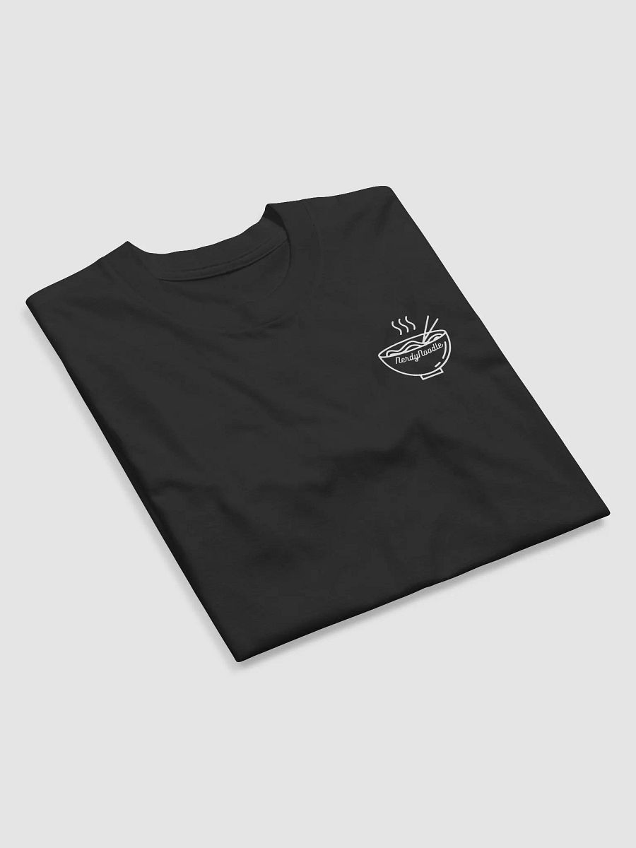 Simplistic NerdyNoodle Emblem Tee (Black) product image (4)