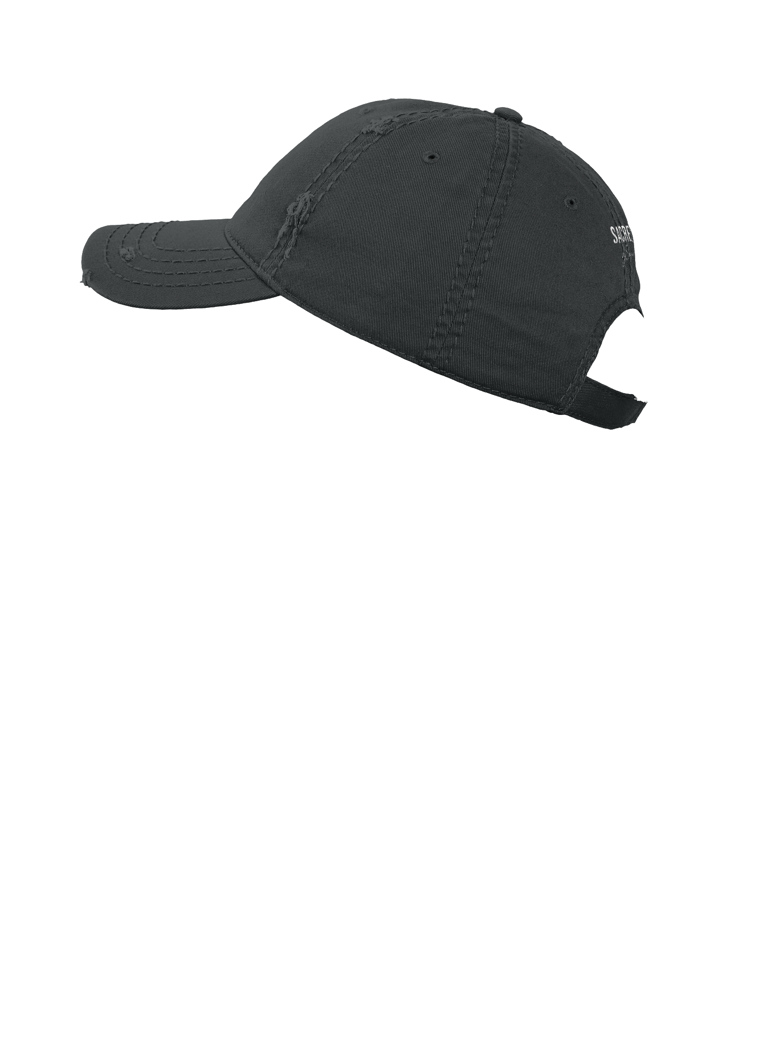 God Is Sacred - Distressed Dad Hat (Dark) product image (8)