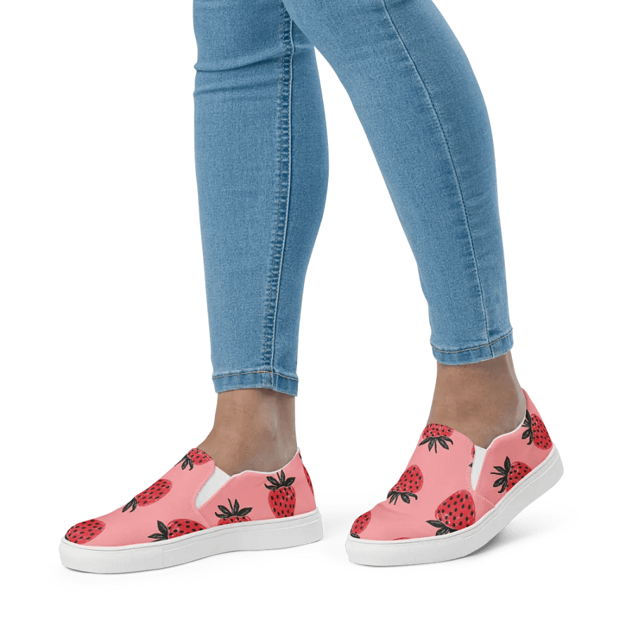 Strawberry Fields Slip-On Canvas Shoes product image (5)