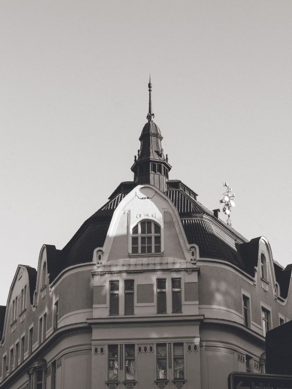 Buildings of Prague I - Black & White Photo product image (1)