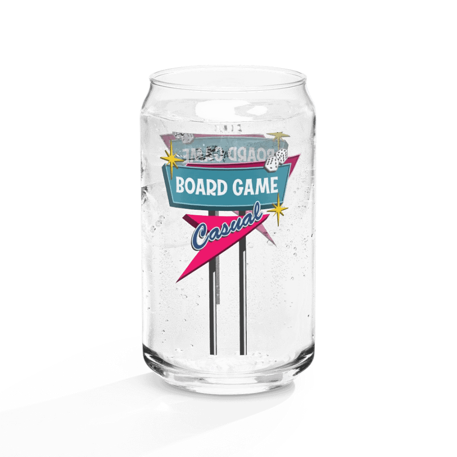 Board Game Casual Logo Can-shaped Glass product image (6)