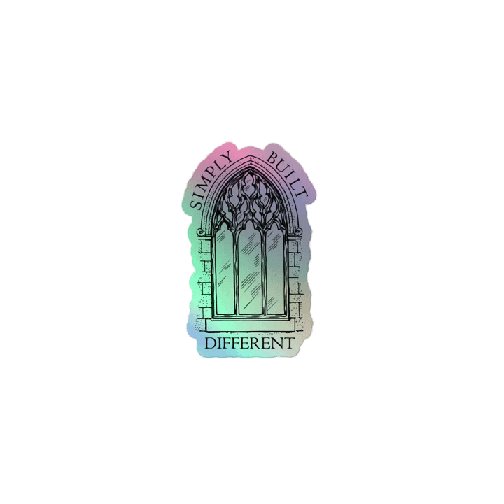 SBD Holographic Sticker product image (1)