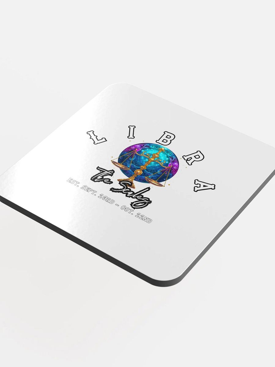 Libra - Zodiac Coaster product image (4)