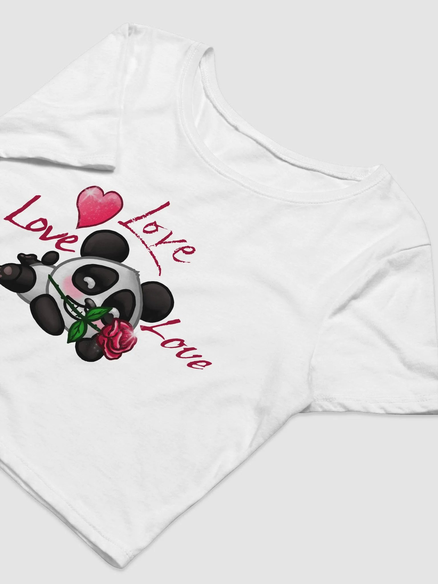 Love Love Love Crop Top product image (3)