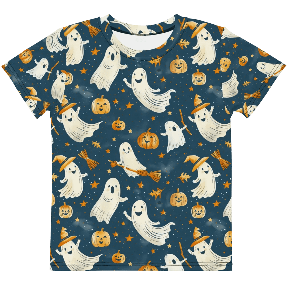 Cute Ghost Halloween T-shirt product image (11)