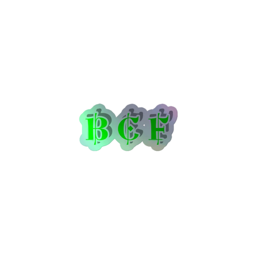 BCF "Bag Chasing Family" Holographic Sticker Set product image (1)