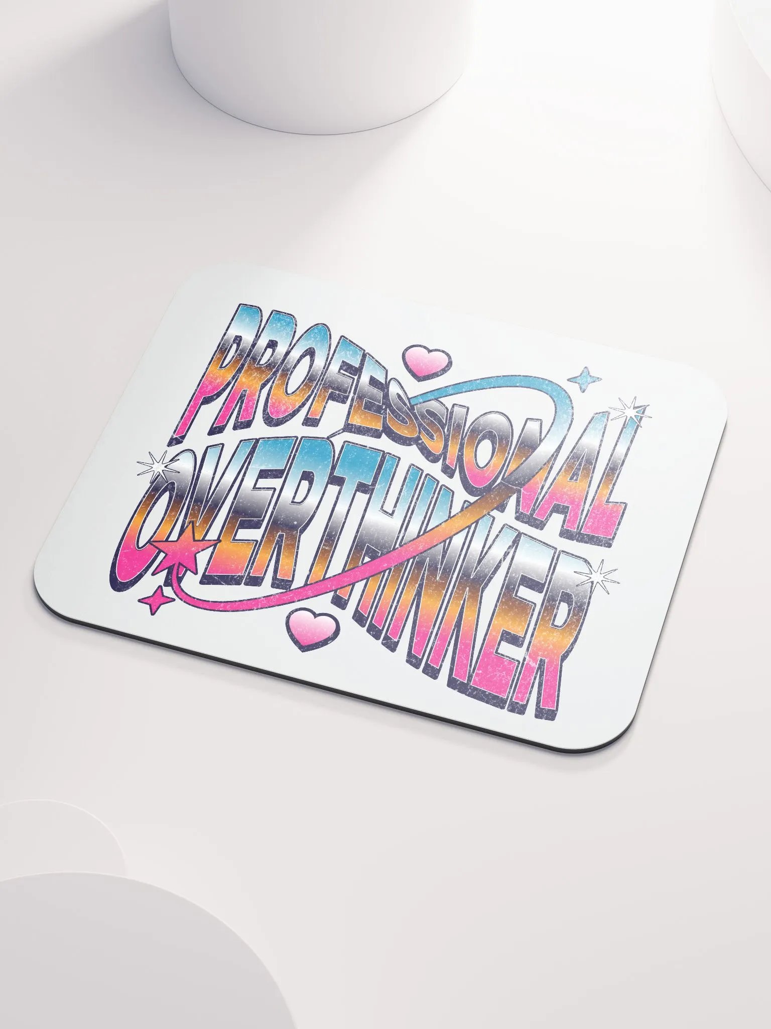 Professional Overthinker Orbiting Thoughts Mouse Pad product image (3)