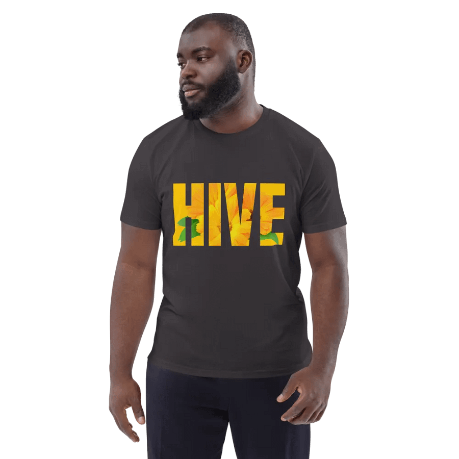 Floral HIVE Organic Tee - 100% cotton product image (171)