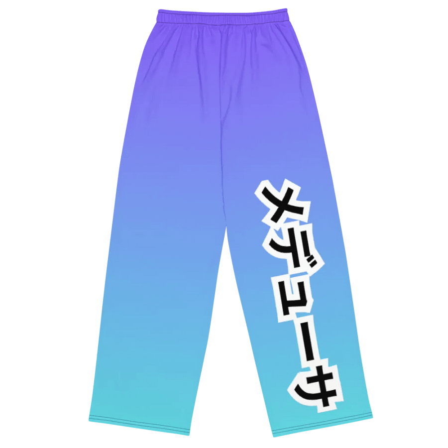Katacana Wide Leg Pants - aqua product image (11)