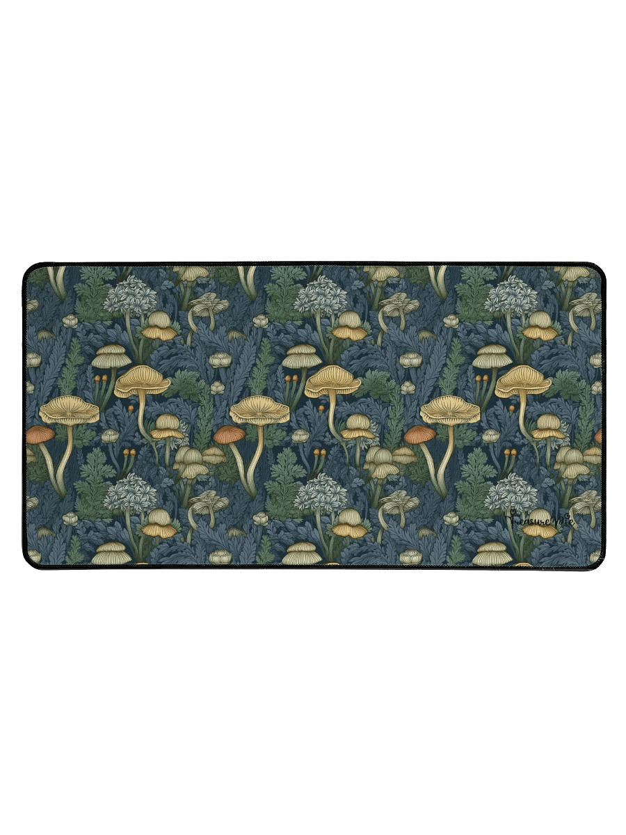 Mushrooms in a Jungle Desk Mat by Treasure Pie product image (1)