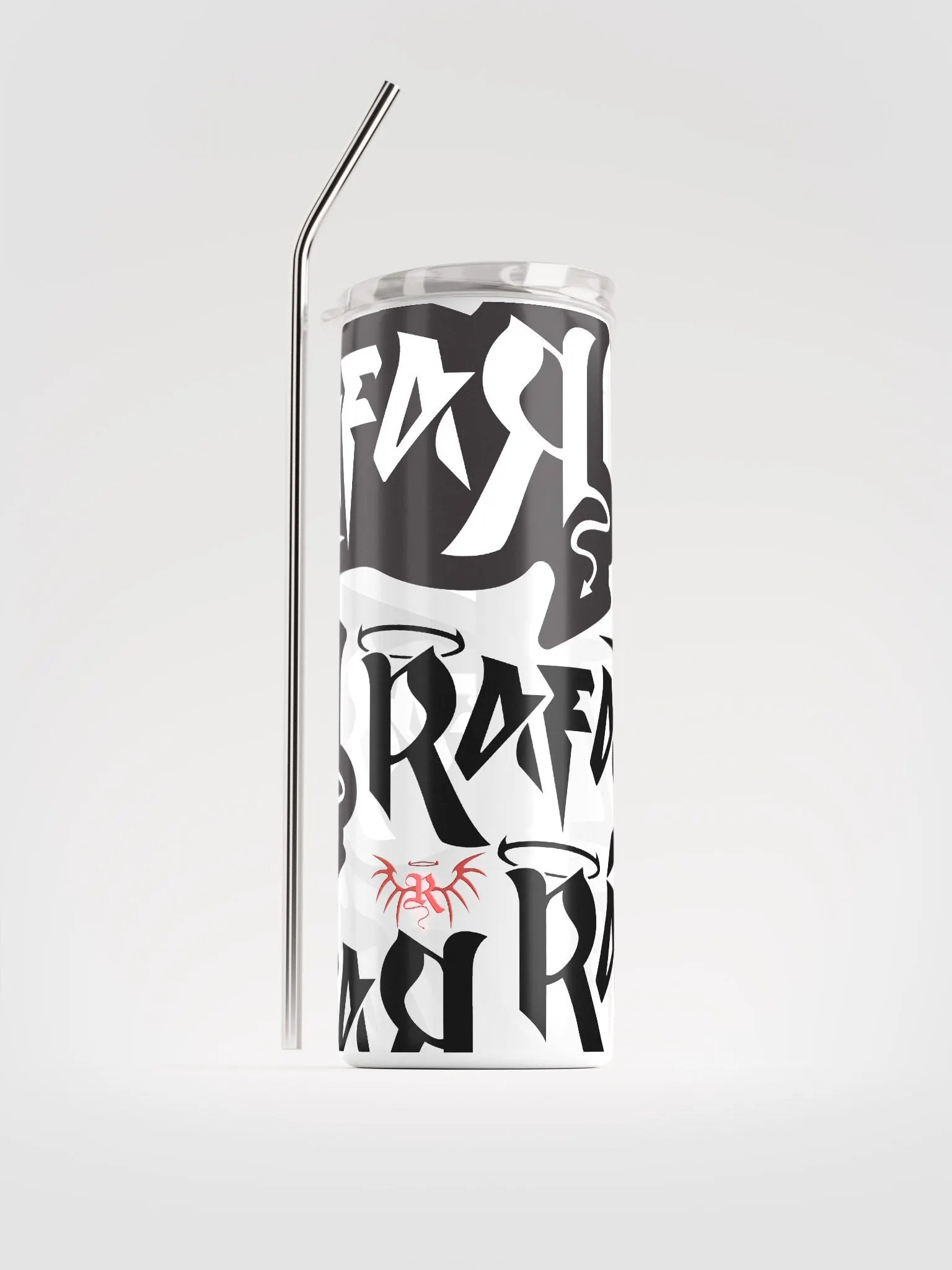 RafaZafar Avant Garde Danger Straw Cup product image (1)