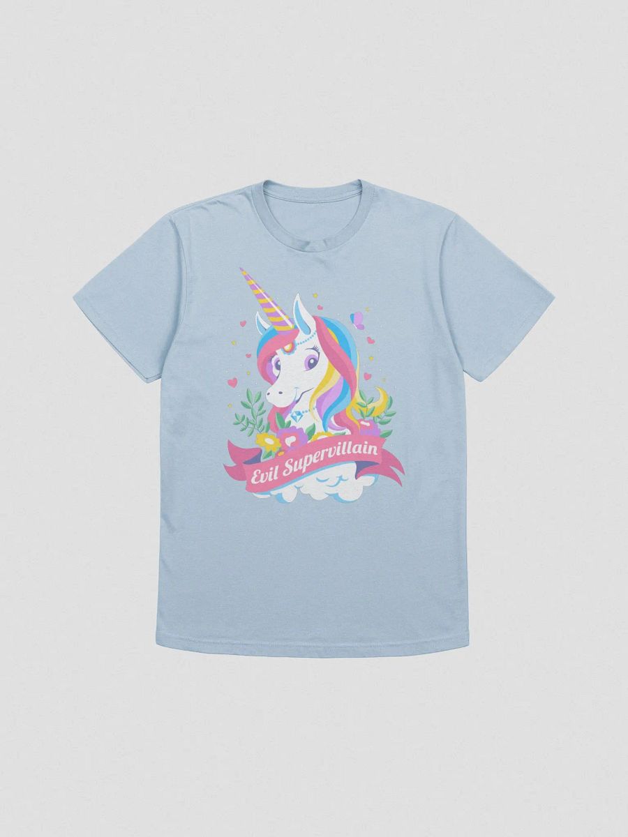 Evil Supervillain Light Blue T-Shirt product image (1)
