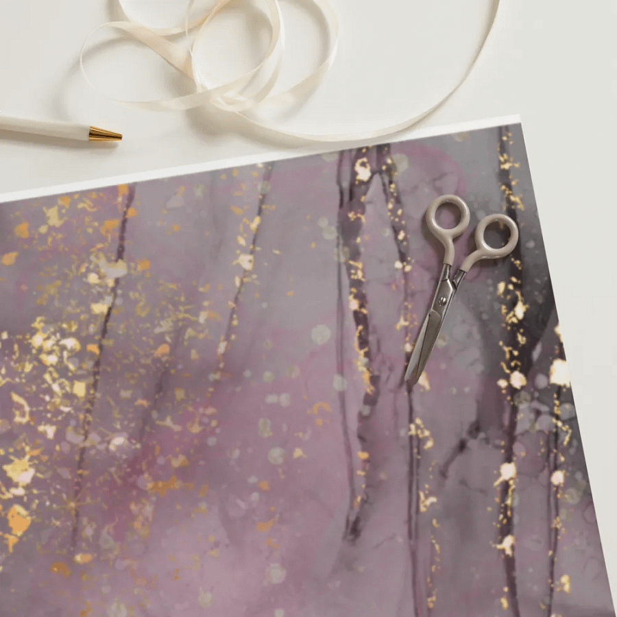 Mystic Marbled Wrapping Paper Set product image (11)