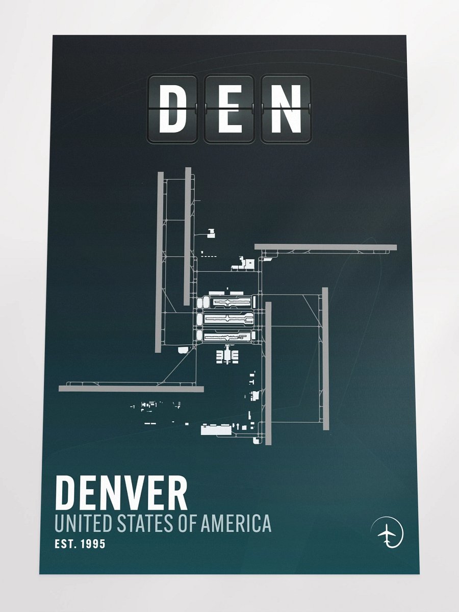 Denver DEN Poster product image (4)