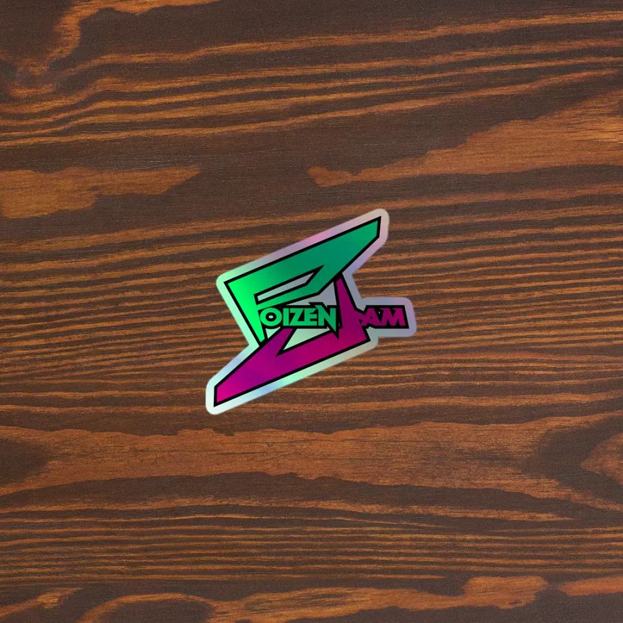 PoizenJam Logo Holographic Sticker product image (5)