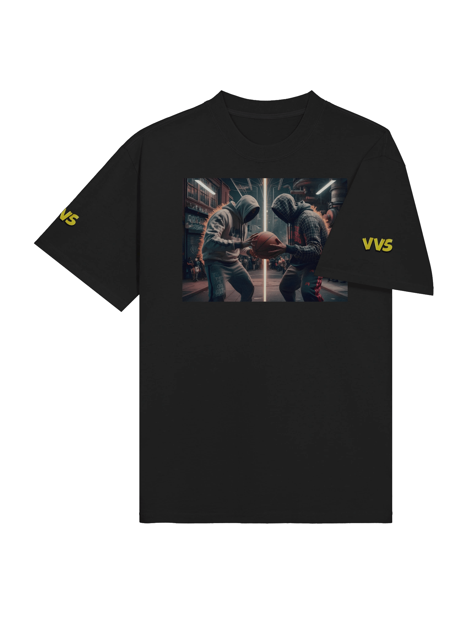 Vintage VS Yellow Stylized T-Shirt product image (14)