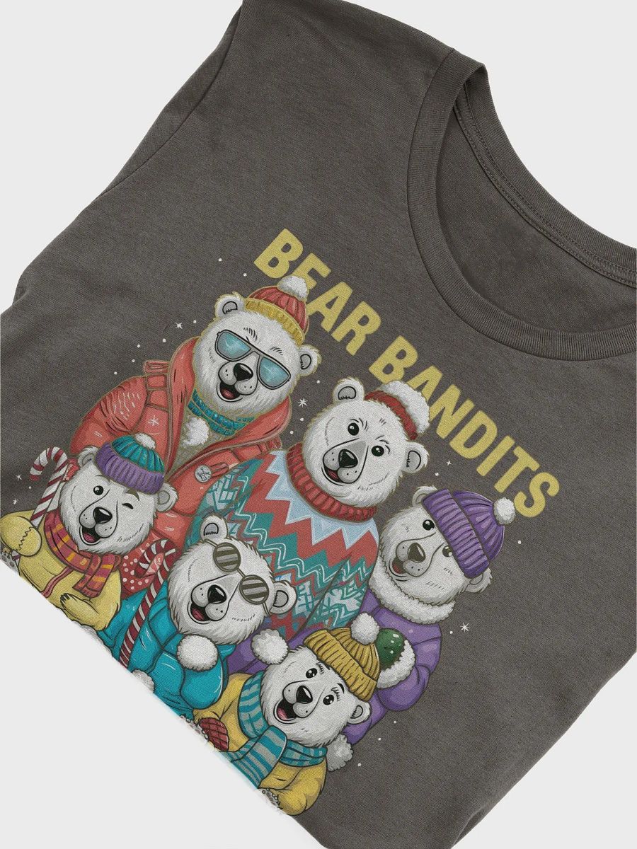 Bear Bandits of the North T-Shirt | Fun Polar Bear Winter Shirt | Unique Holiday Gift Idea product image (5)