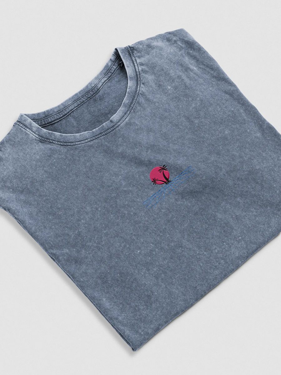 Synthwave Sunset Denim Tee product image (3)