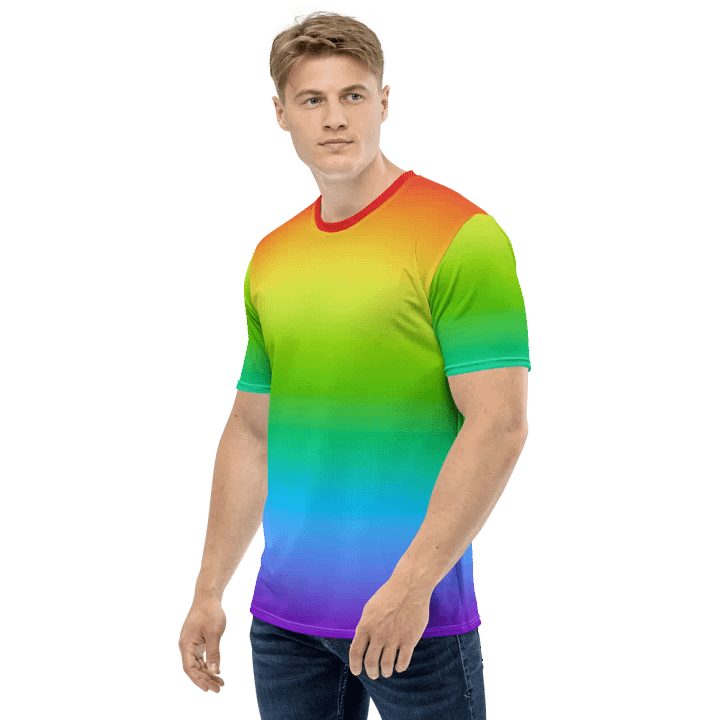 Rainbow Crew Neck T-Shirt product image (1)