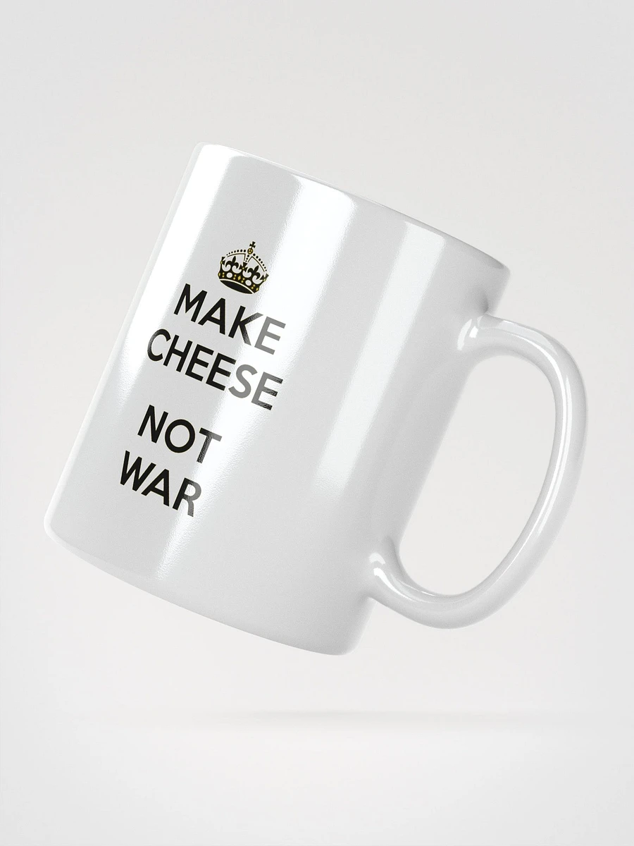 Make Cheese Not War Mug product image (5)